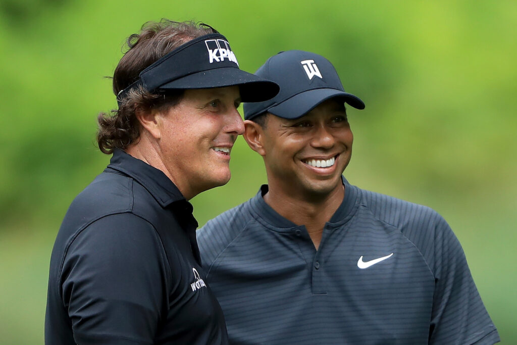 TIGER WOODS VS. PHIL MICKELSON